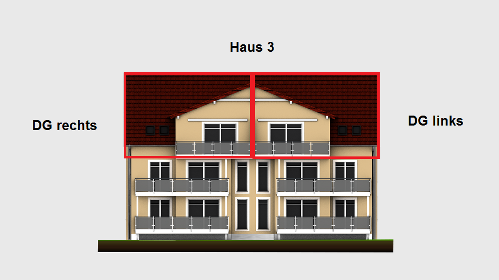 3-Raum Wohnungen Haus 3