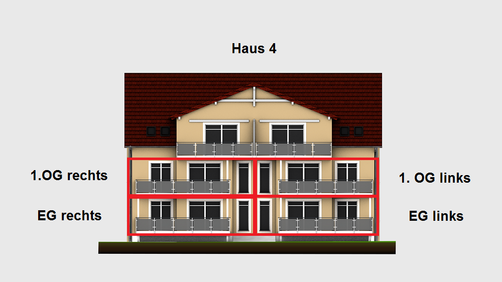 3-Raum Wohnungen Haus 4