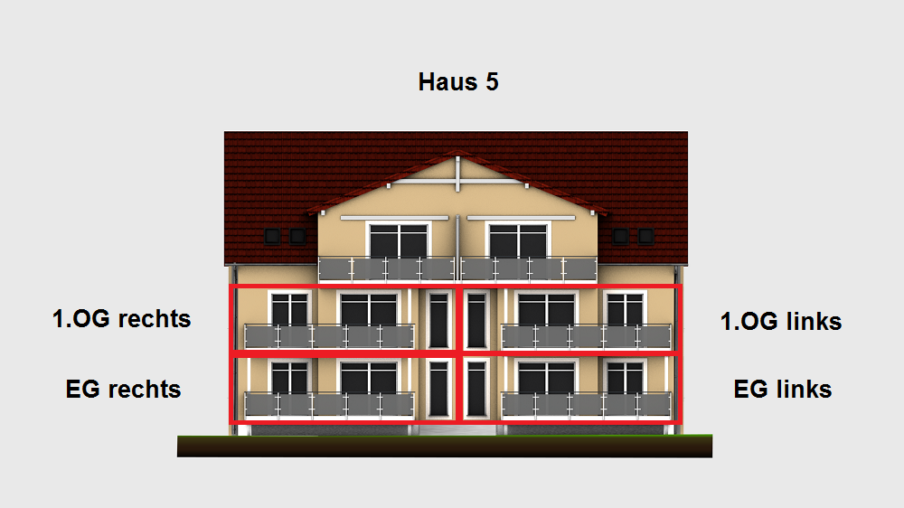 3-Raum Wohnungen Haus 5